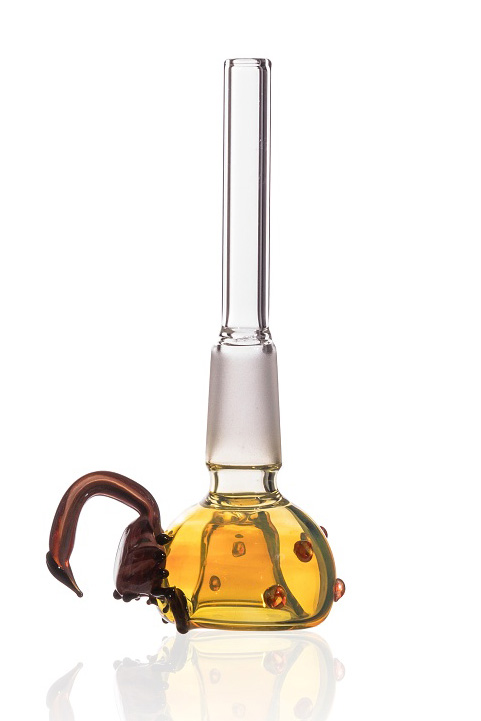 Glass on Glass Scorpion Bowl/Slide 14.5 mm
